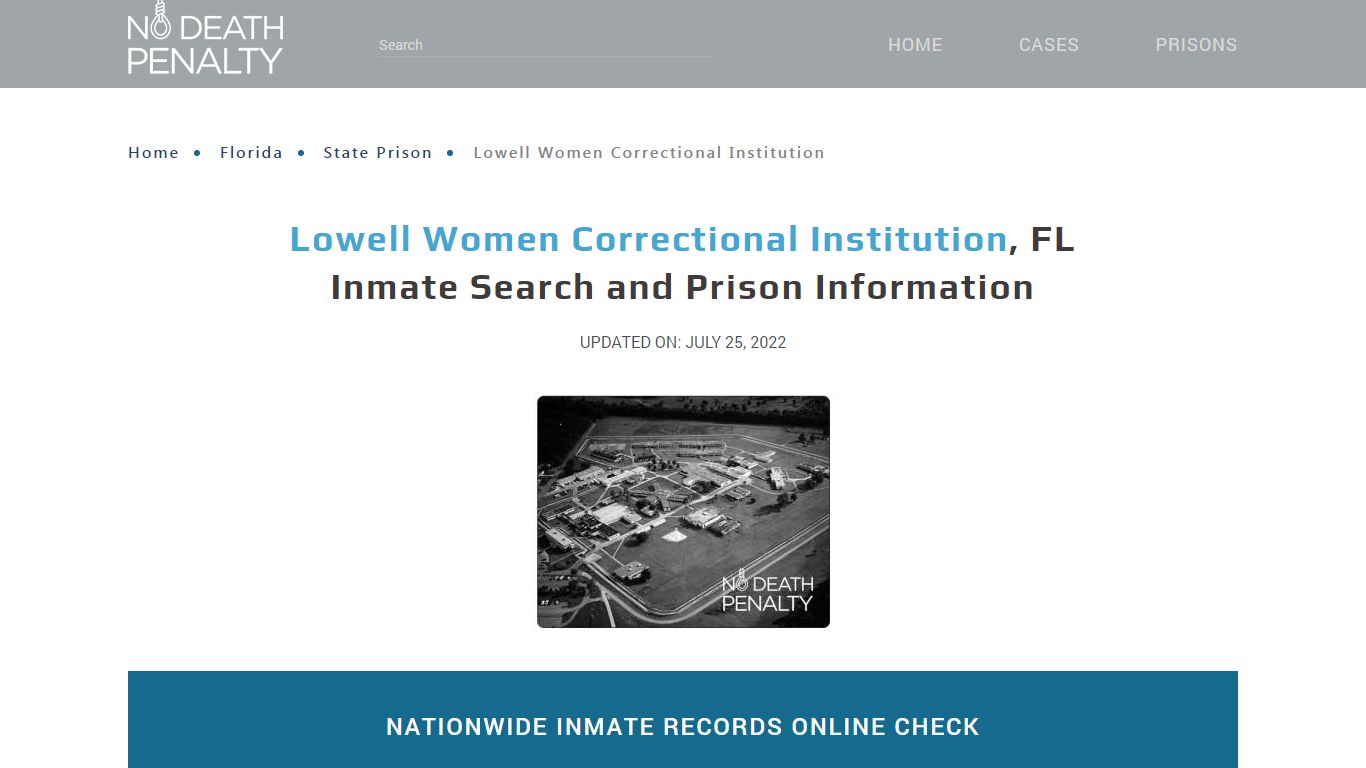 Lowell Women Correctional Institution, FL Inmate Search ...